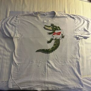 Authentic Budweiser T shirt, Delta Cotton USA, Preshrunk